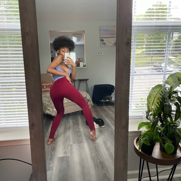 Burgundy Skinny Dress Pants For Any Occasion Double Zipped Extra Comfort - Picture 11 of 16